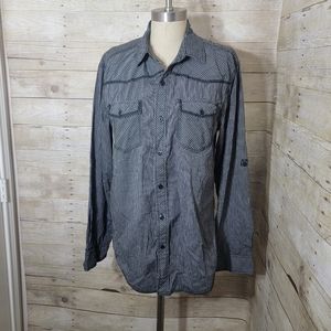 Rerun mens button up.